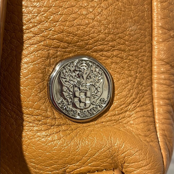 Vince Camuto Tan Leather Mini Backpack - Picture 3 of 5